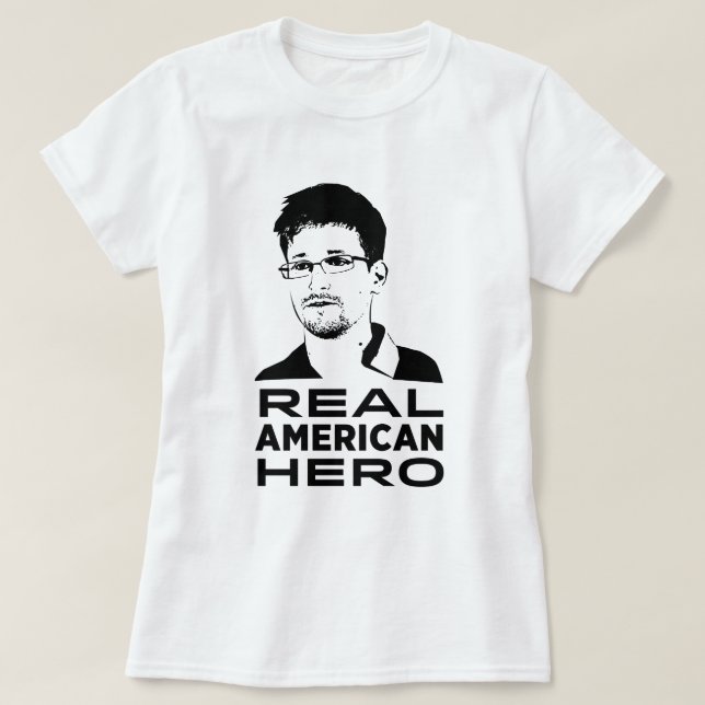 T-shirt Vrai héros américain (Design devant)
