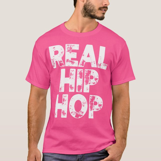 T-shirt Vrai Hip hop (Devant)
