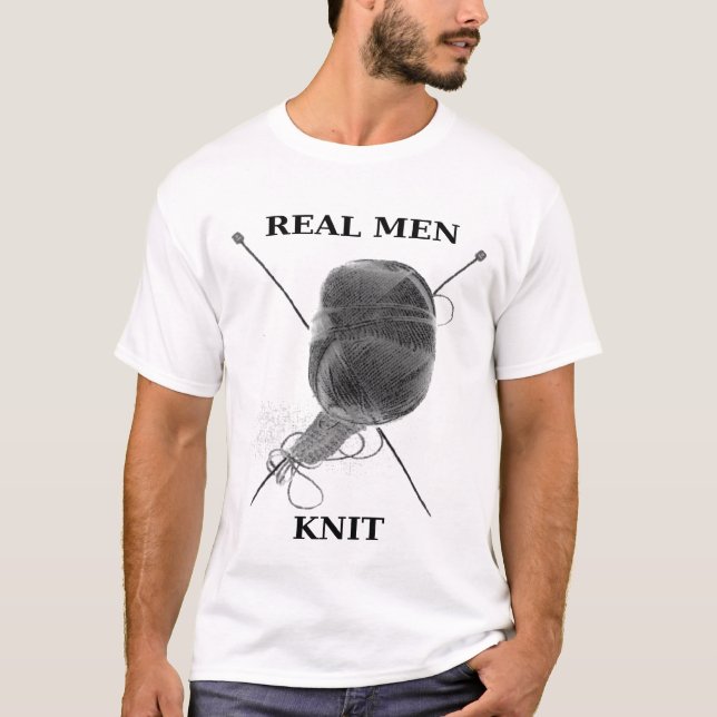 T-shirt Vrai Knit d'hommes (Devant)
