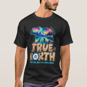 T-shirt Vrai Nord Vbs 2025 Faire Confiance à Jésus Désert