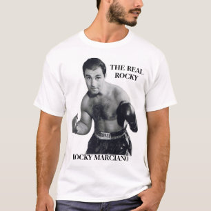 T-SHIRT VRAI "ROCKY MARCIANO" ROCHEUX 49-0 NUFF A DIT