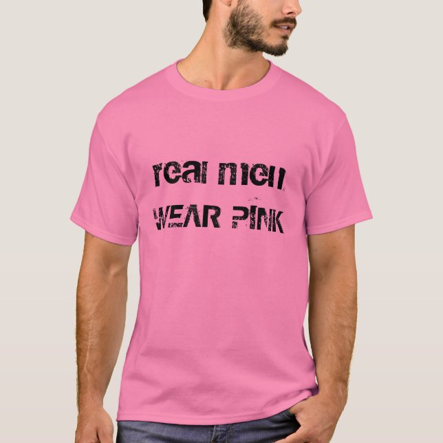 T-shirt vrai ROSE de vêtements pour hommes (Devant)