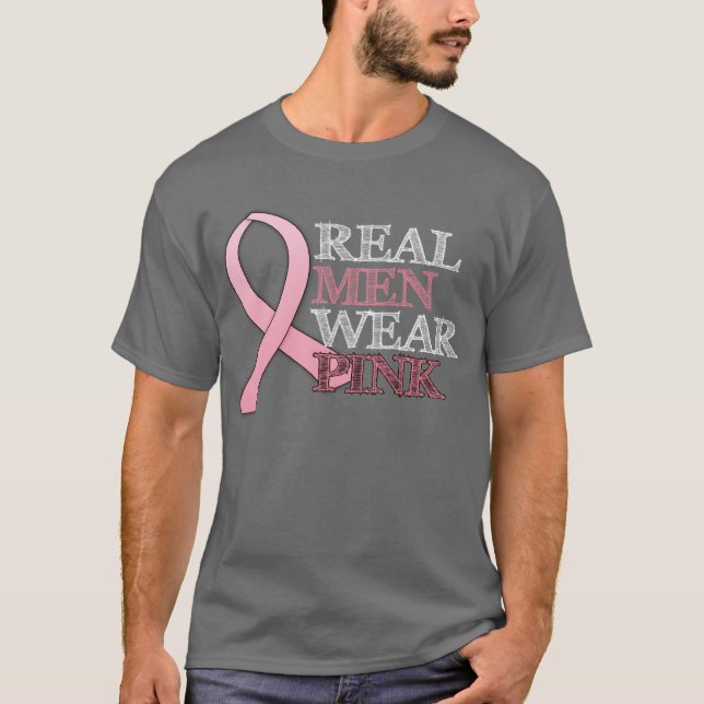 T-shirt Vrai rose de vêtements pour hommes ($24,95) (Devant)