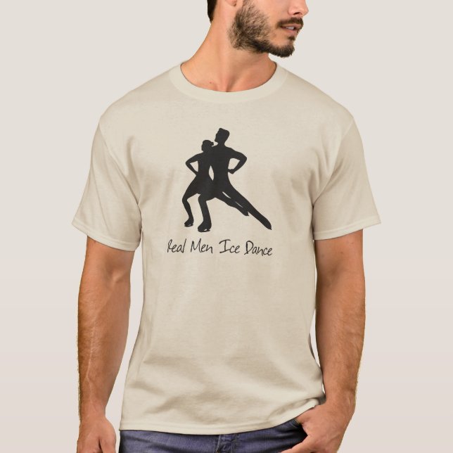 T-shirt Vraie danse de glace d'hommes (Devant)