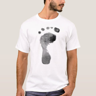 T-shirt Vraie empreinte de pas