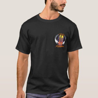 T-shirt vraie flamme 10yr soufflée 67 Camaro-2sides