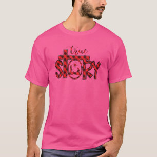 T-shirt Vraie Histoire Nativité Noël Bébé Jésus Manger Ca