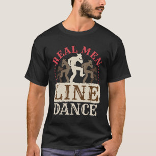 T-shirt Vraie Ligne Homme Danse Pays Danser