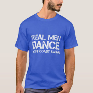 T-shirt Vraie oscillation de côte ouest de danse d'hommes