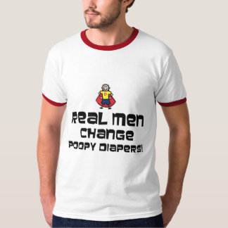 T-shirt Vraies couches-culottes de Poopy de changement