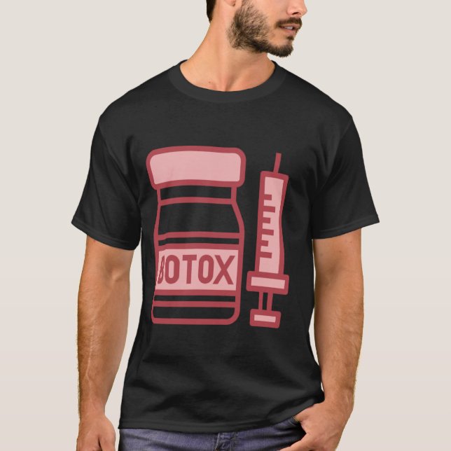 T-shirt Vraiment comme Botox Filler Lèvres Visage Front (Devant)