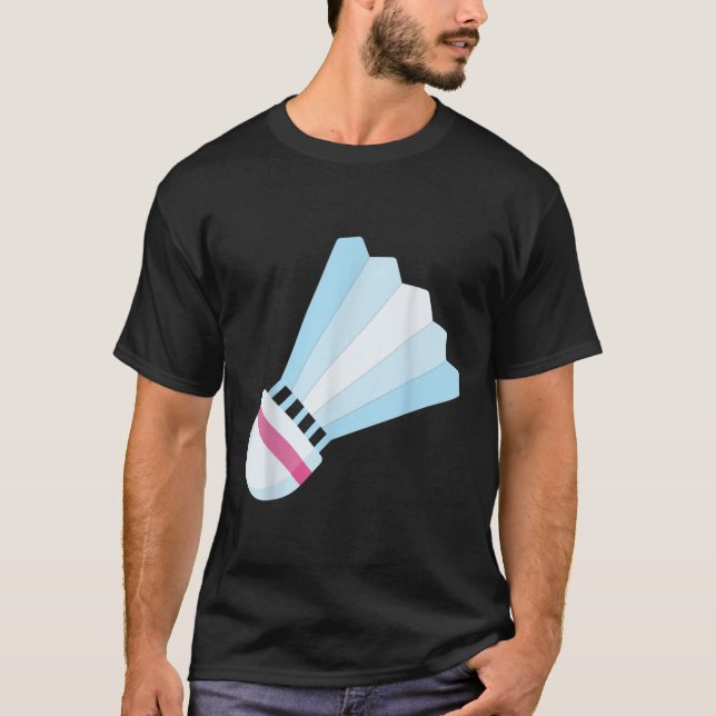 T-shirt Vraiment comme le volant de badminton 9  (Devant)