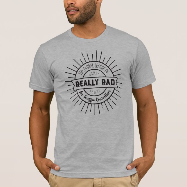 T-shirt Vraiment contrôleurs de la navigation aérienne de (Devant)
