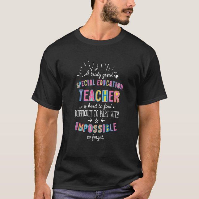 T-shirt Vraiment grande reconnaissance des enseignants de  (Devant)
