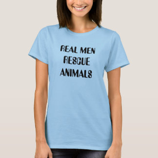 T-SHIRT VRAIS ANIMAUX DE MENRESCUE