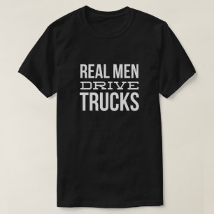 T-shirt Vrais camions d'entraînement d'hommes