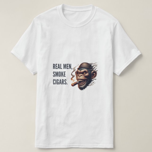 T-shirt vrais hommes (Design devant)