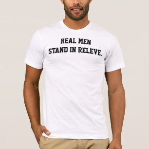 T-shirt Vrais hommes. Pièce en t masculine de danseur