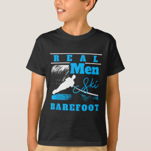 T-shirt Vrais hommes ski Refoot sports extrêmes corde de s