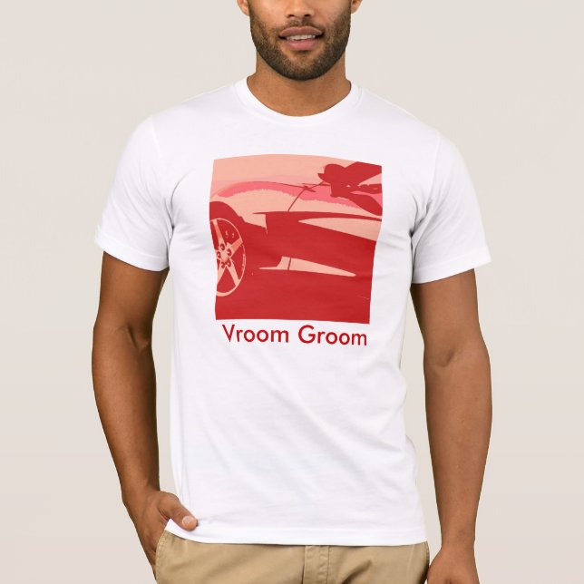 T-shirt Vroom Groom (Devant)