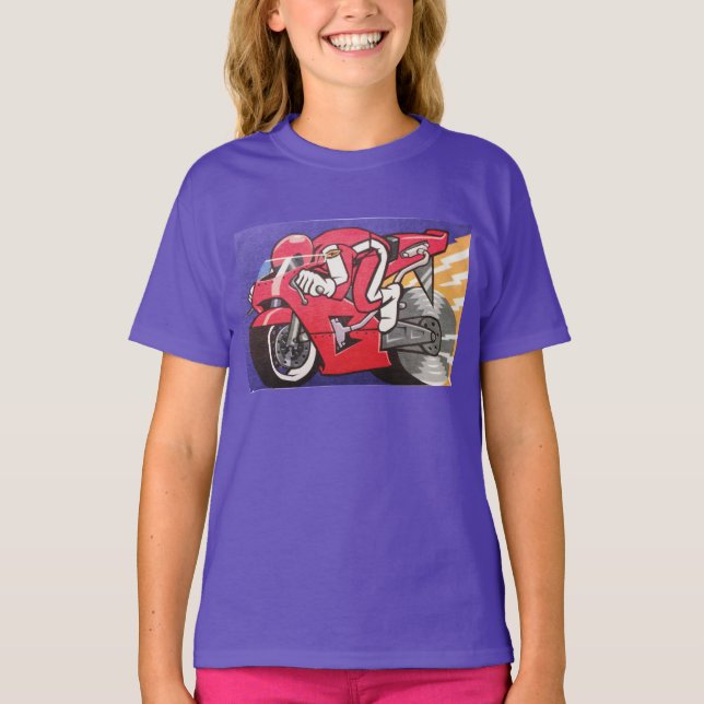 T-shirt Vroom Vroom (kids) (Devant)