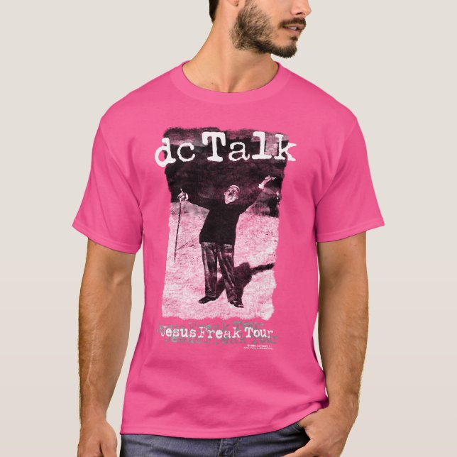 T-shirt Vtg 1996 Dc Talk T Shirt Promo Jesus Freak Tour Co (Devant)