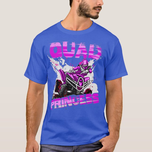 T-shirt VTT 4 roues quadruple Princess MX (Devant)