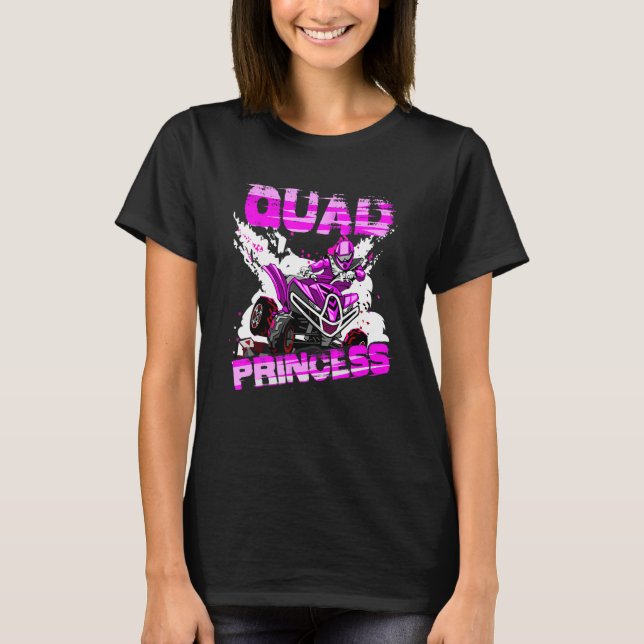 T-shirt VTT 4 roues quadruple Princesse Boue MX Gi (Devant)