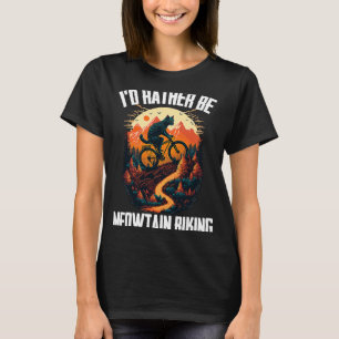 T-shirt VTT cool VTT VTT Chats VTT Hommes Femmes