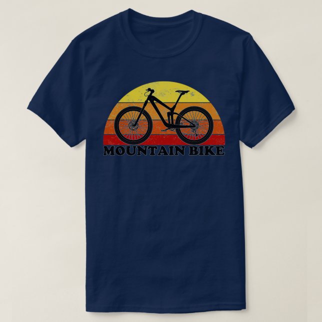 T-shirt VTT Couleurs Vintages (Design devant)