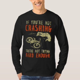 T-shirt VTT Crashing Vélo d'équitation Bicylce Cyclin