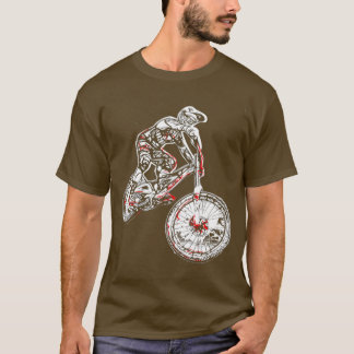 T-shirt VTT, descente, VTT, vélo, vélo