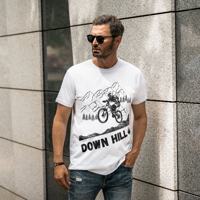 T-shirt VTT Downhill (Créateur téléchargé)