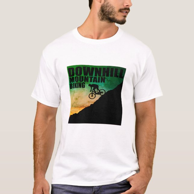 T-shirt VTT Downhill (Devant)