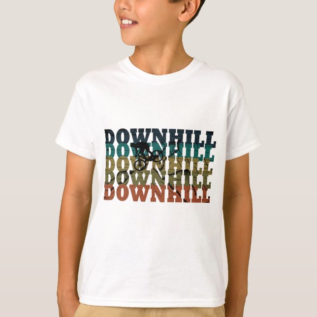 T-shirt VTT Downhill (Devant)
