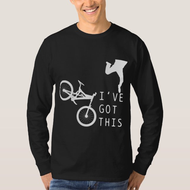 T-shirt VTT - Drôle MTB J'ai ce cadeau (Devant)