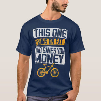 T-shirt VTT Enduro VTT Vélo Montagne Aller-retour Vintage