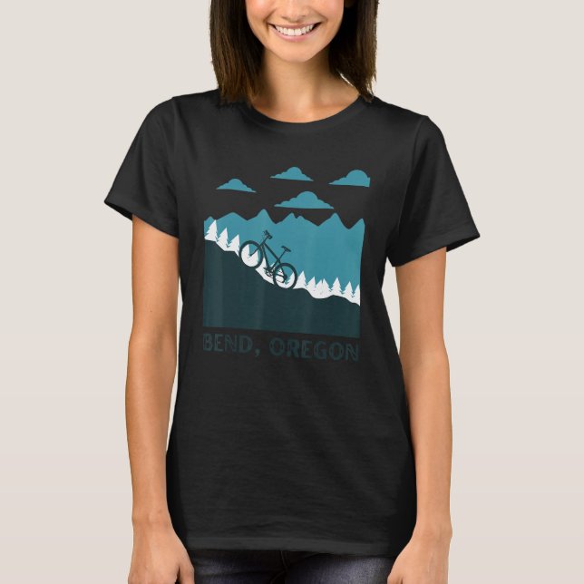 T-shirt VTT Hobby Bend Oregon Souvenir (Devant)