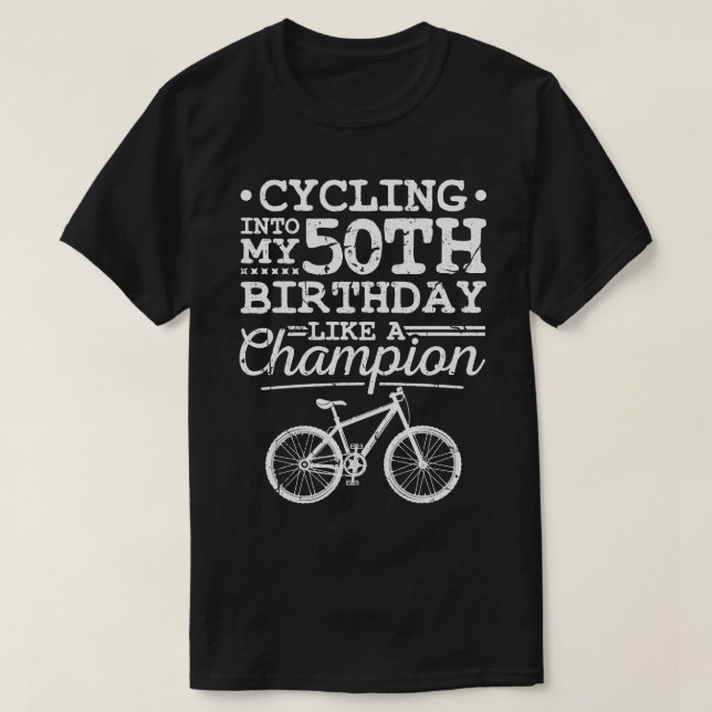 T-shirt VTT homme 50e anniversaire VTT (Design devant)