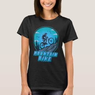 T-shirt VTT Il N'Est Jamais Plus Facile À Descendre Moun