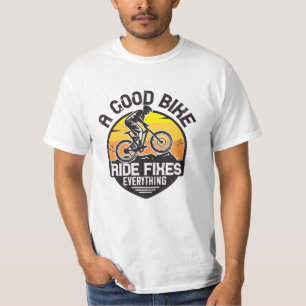 T-shirt VTT - Le vélo répare tout