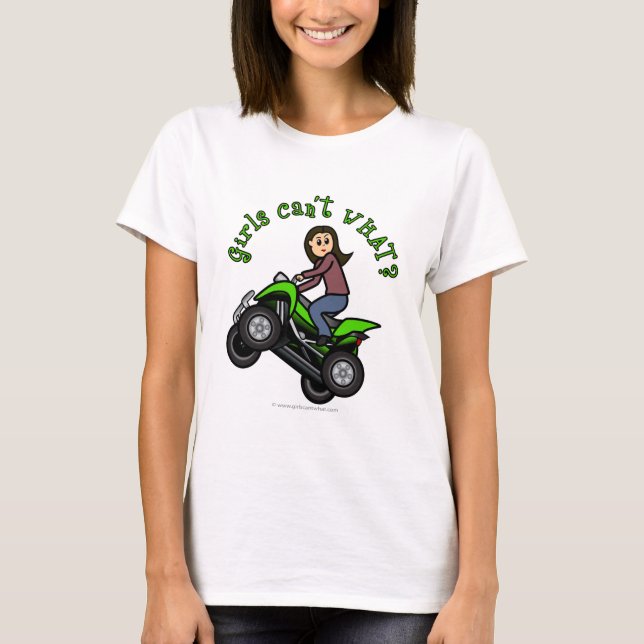 T-shirt VTT léger| Quatre Filles à roues (Devant)