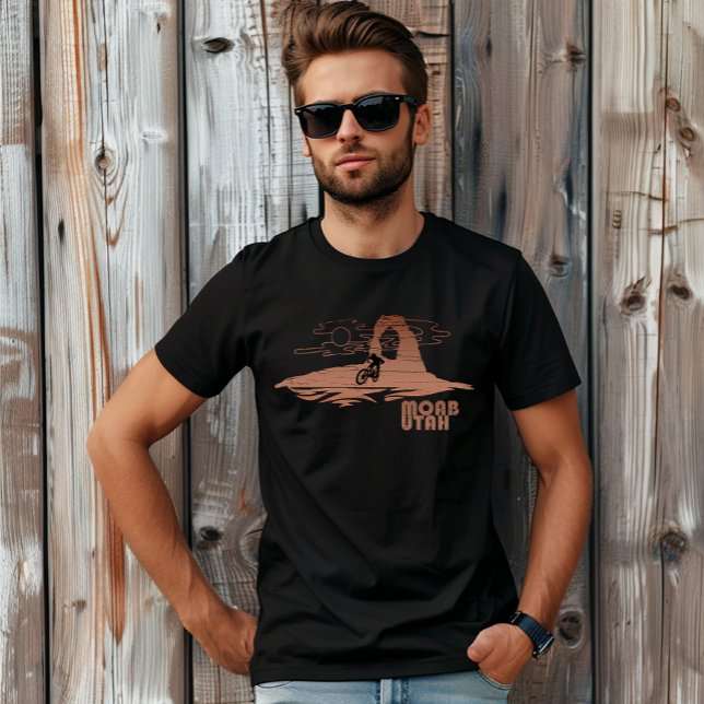 T-shirt Vtt Moab - Utah Vélo de montagne (Créateur téléchargé)