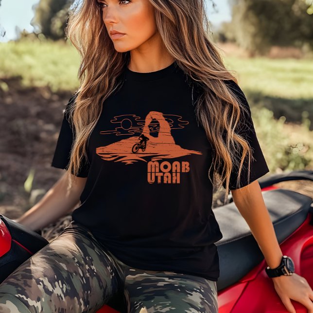 T-shirt Vtt Moab - Utah Vélo de montagne (Créateur téléchargé)