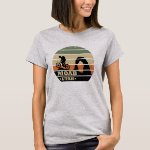 T-shirt Vtt Moab - Vélo tout terrain dans l'Utah