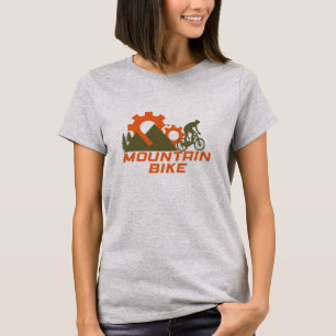 T-shirt VTT moderne de descente de vélo de montagne