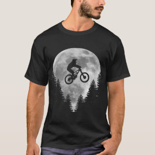 T-shirt VTT - MTB Moon Downhill VTT Cadeau