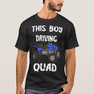 T-shirt VTT Quad Rider VTT VTT Boys Vélo à quatre roues