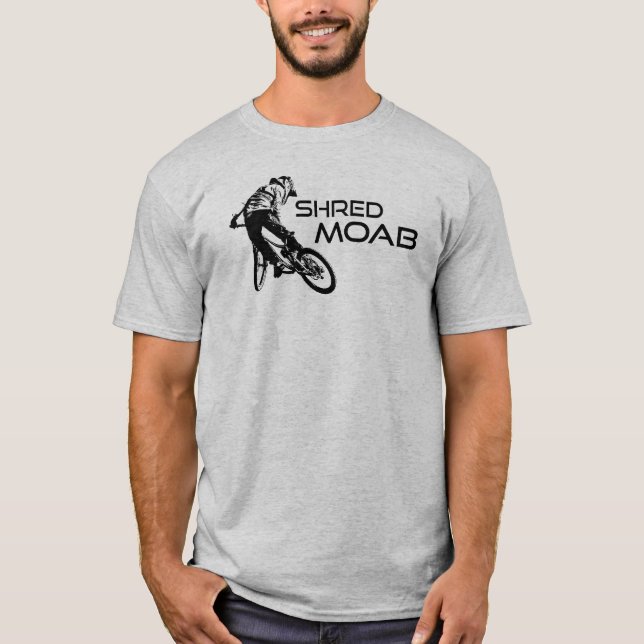 T-shirt VTT shred Moab (Devant)