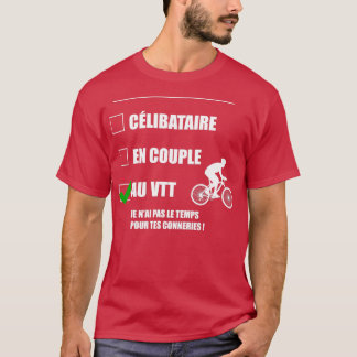 T-shirt VTT simple